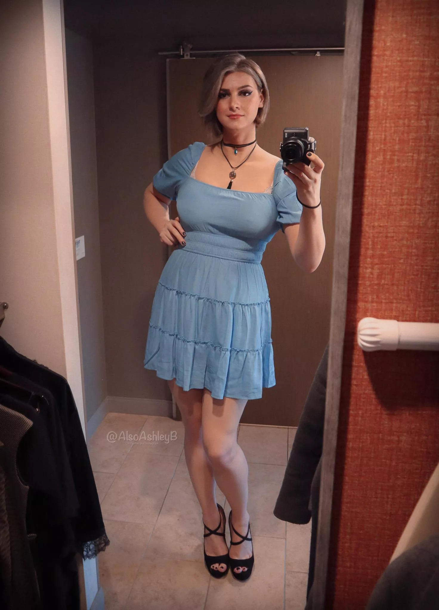 Not my fault the hotel was chilly... posted by AlsoAshley