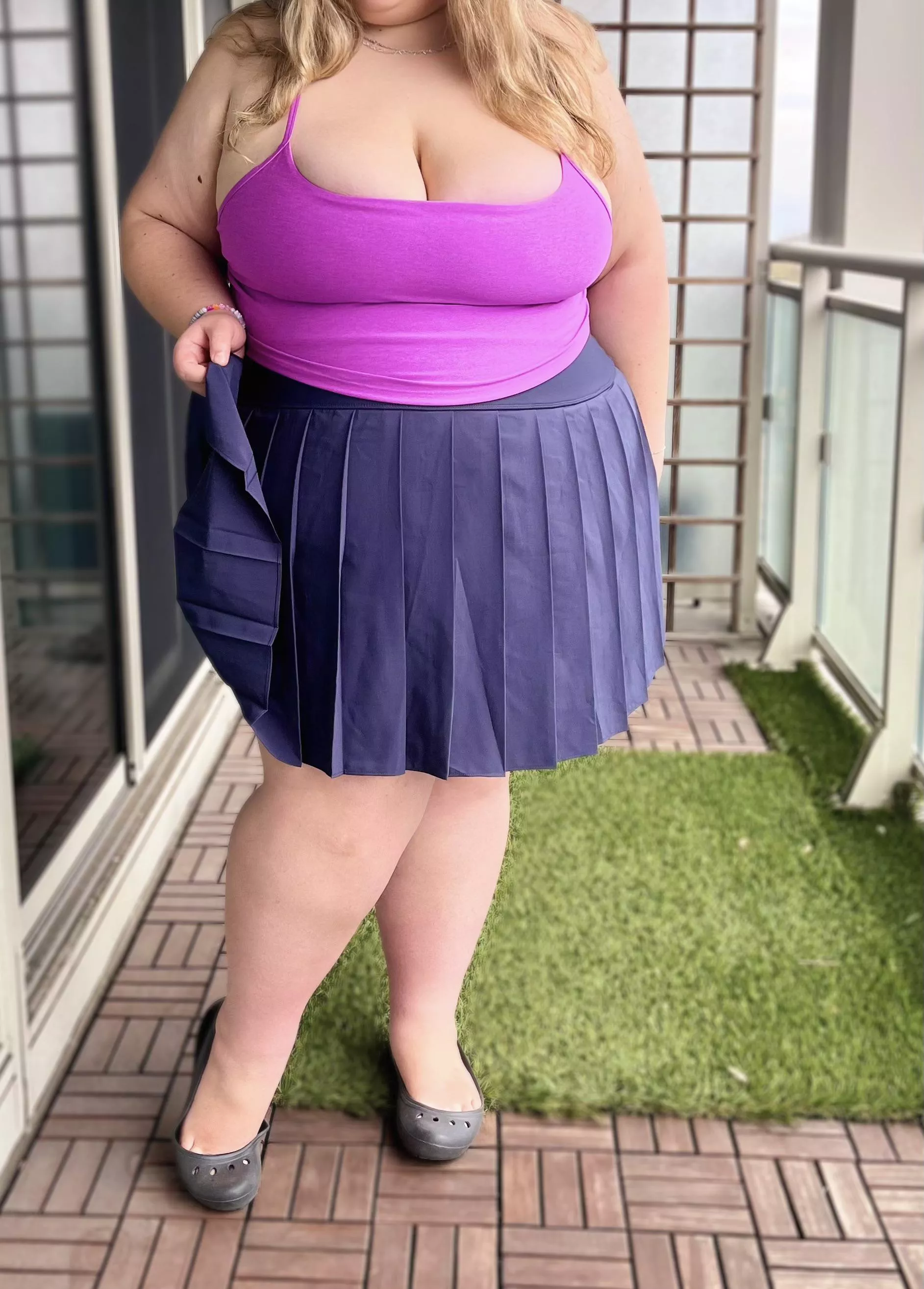 not sure if i should take it off 😜 posted by angelmackiee