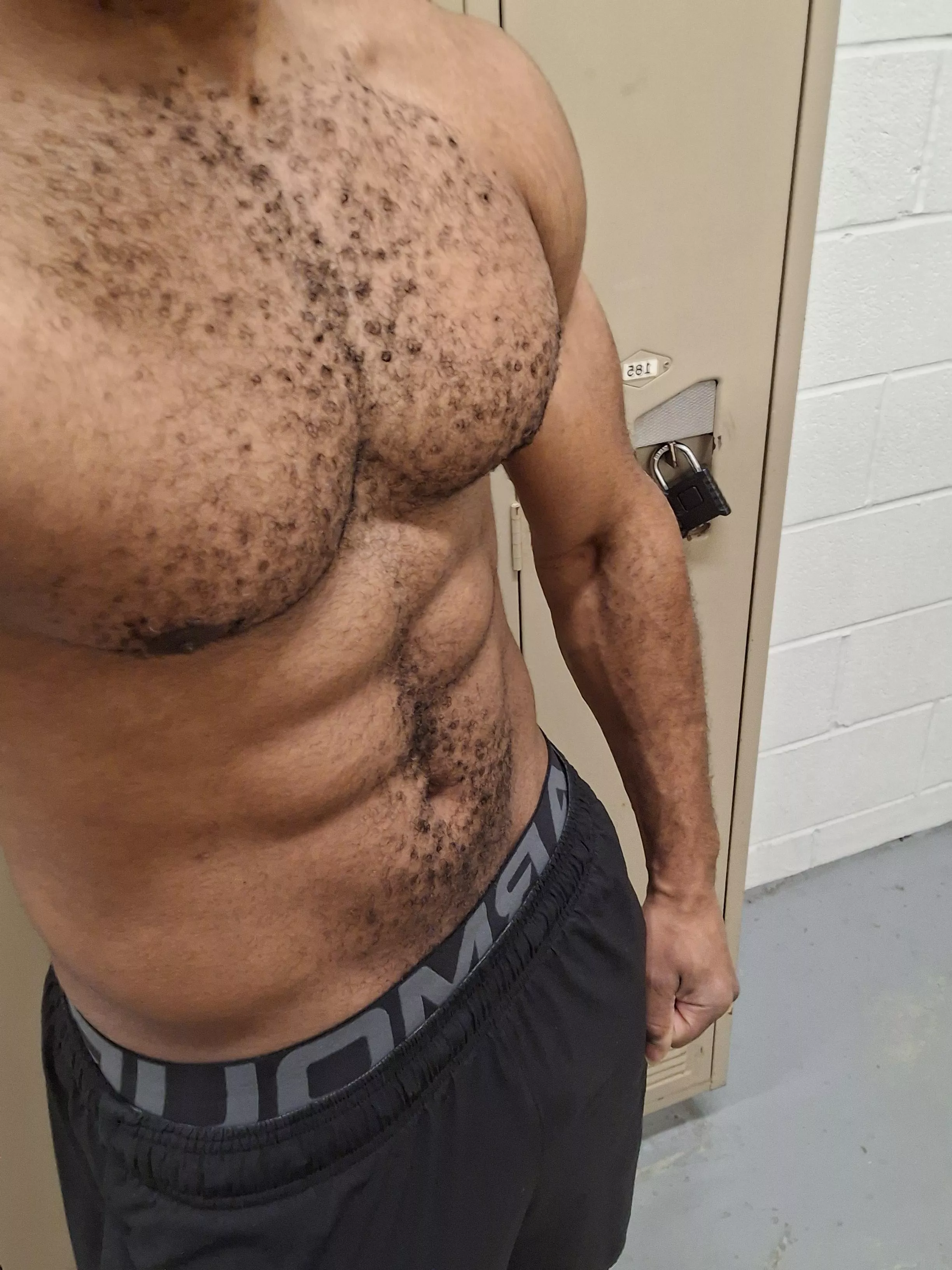 Pumped and hairy  posted by ttkmalon