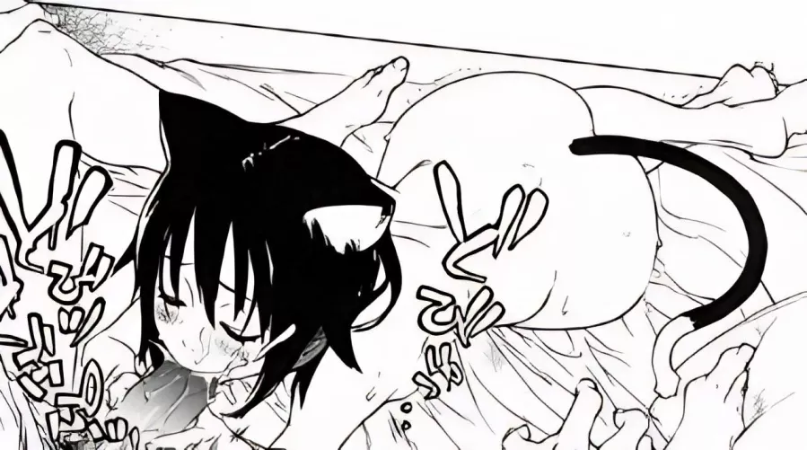 puuurr ~ happy drooly kitty ₊˚⊹♡ by neutralhoneymilkers