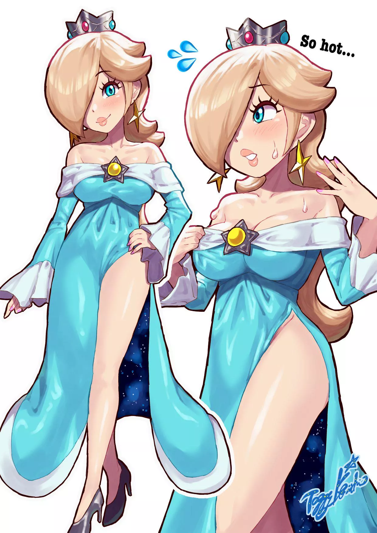 Rosalina in a different dress posted by LafterMastr