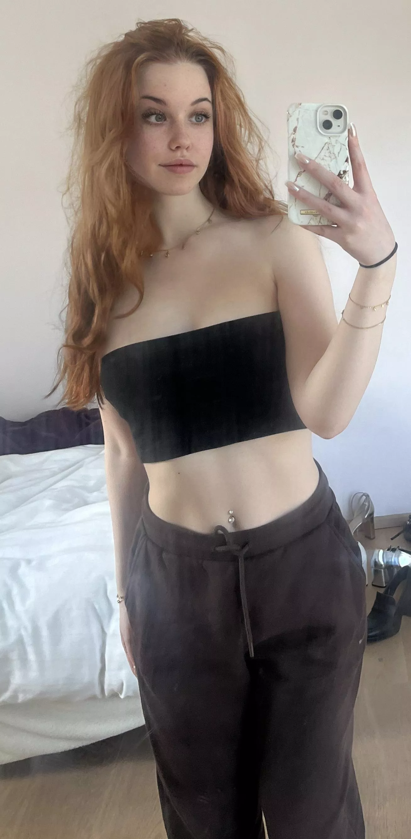 Should I lower this crop even more or is this just right? posted by cutelittlelina