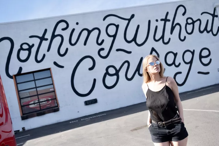 Showing courage in little ways, helps us practice showing it in greater ways too. [OC in CO] by ThePurityPixel