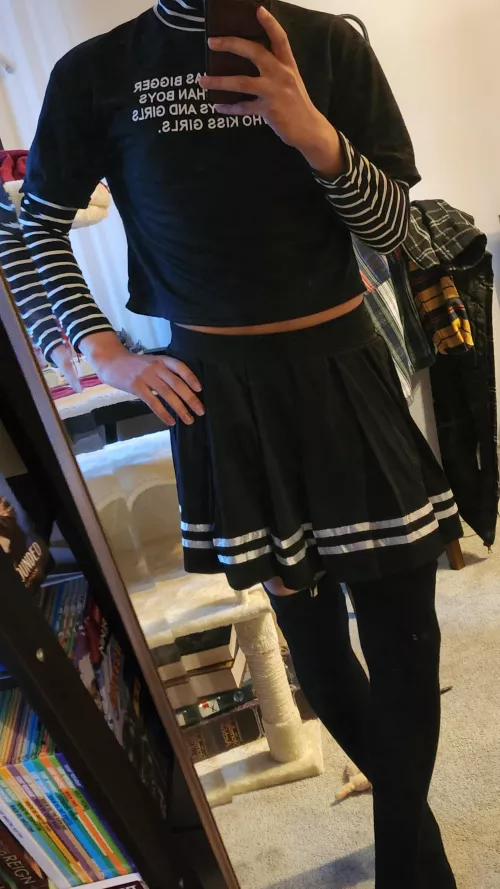 Skirts are waay too fun to wear by GayishKnight