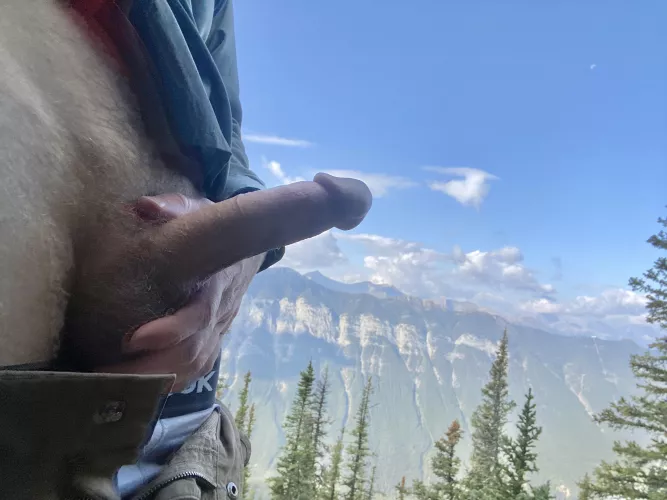 Tough to keep hard knowing your hiking bud is just around the corner by matt11rough