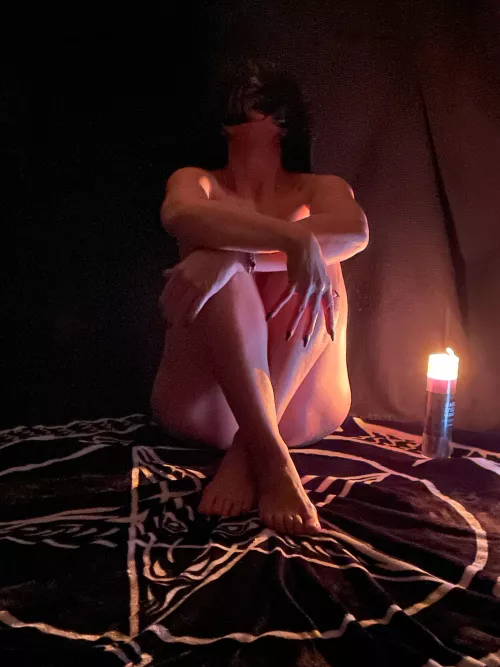 Almost ready for a ritual 😈 just need the perfect song. Suggestions?  by SuspiriaWitch