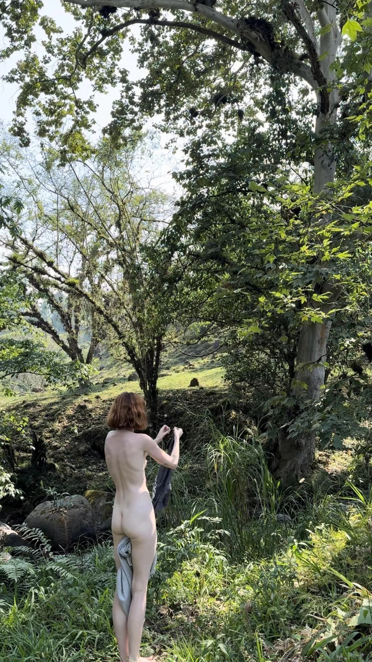 Captured: that amazing moment when the normies are nowhere to be seen and you can finally take off your clothes posted by Nippy_Hippie