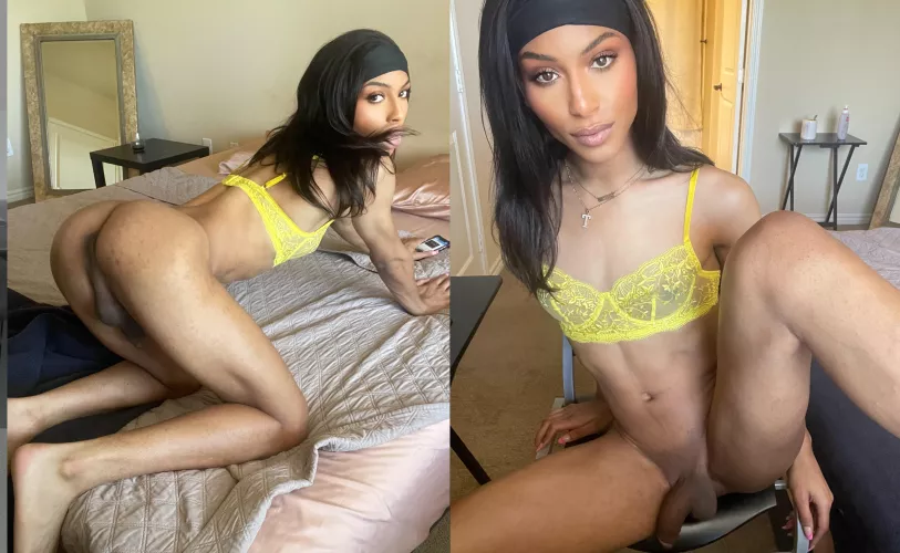 Do you want a black t-girl to fuck you? 👀 by zousal