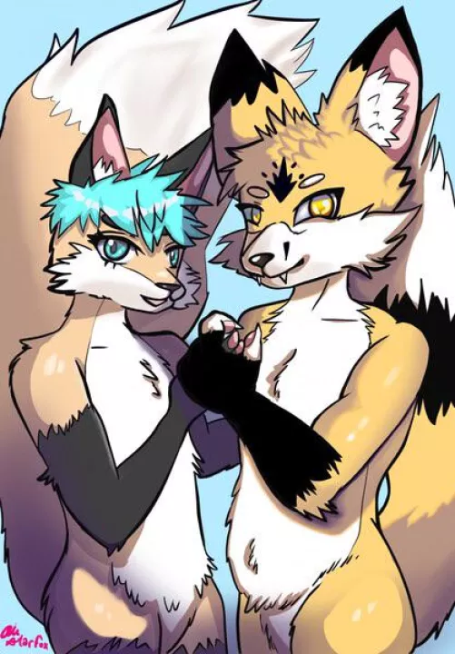 Flare and Nnolokk by la_sad_girl2000