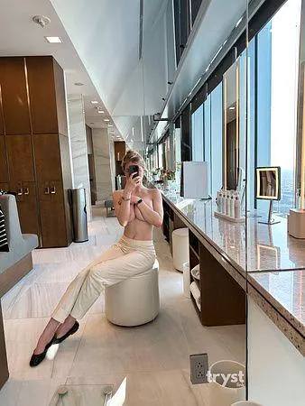 Frisky in the fitting room :) posted by AdelynMooreNY