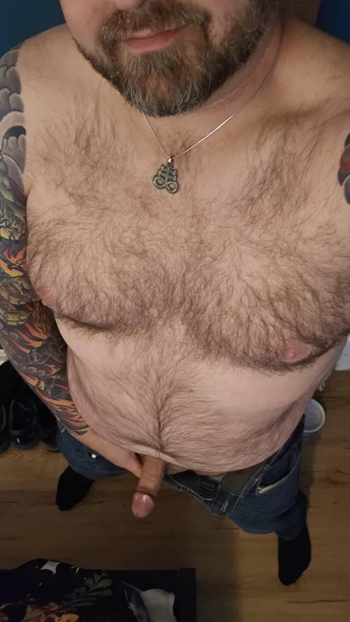 Home from work and ready for PJs. by Just_Average2655