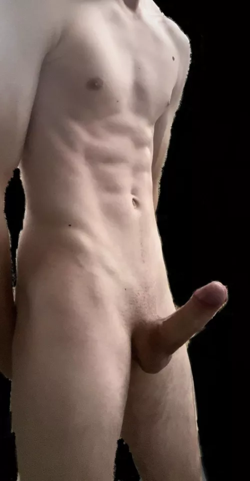 How a 7 x 6” dick looks on a 21yo 6’3 frame 😏😈 by 03ajay69