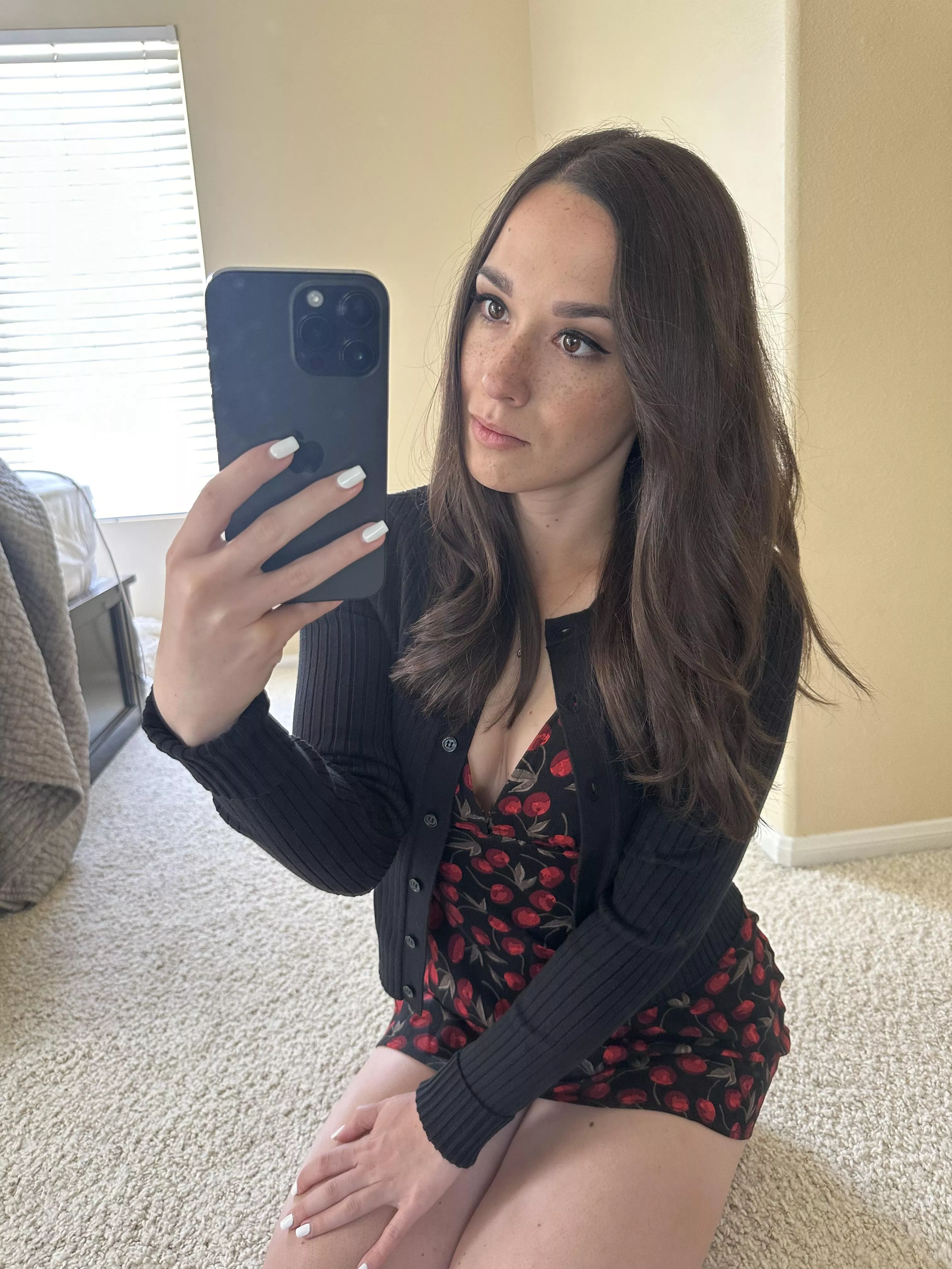 I love dressing up in a little sundress. posted by AlanaAraya