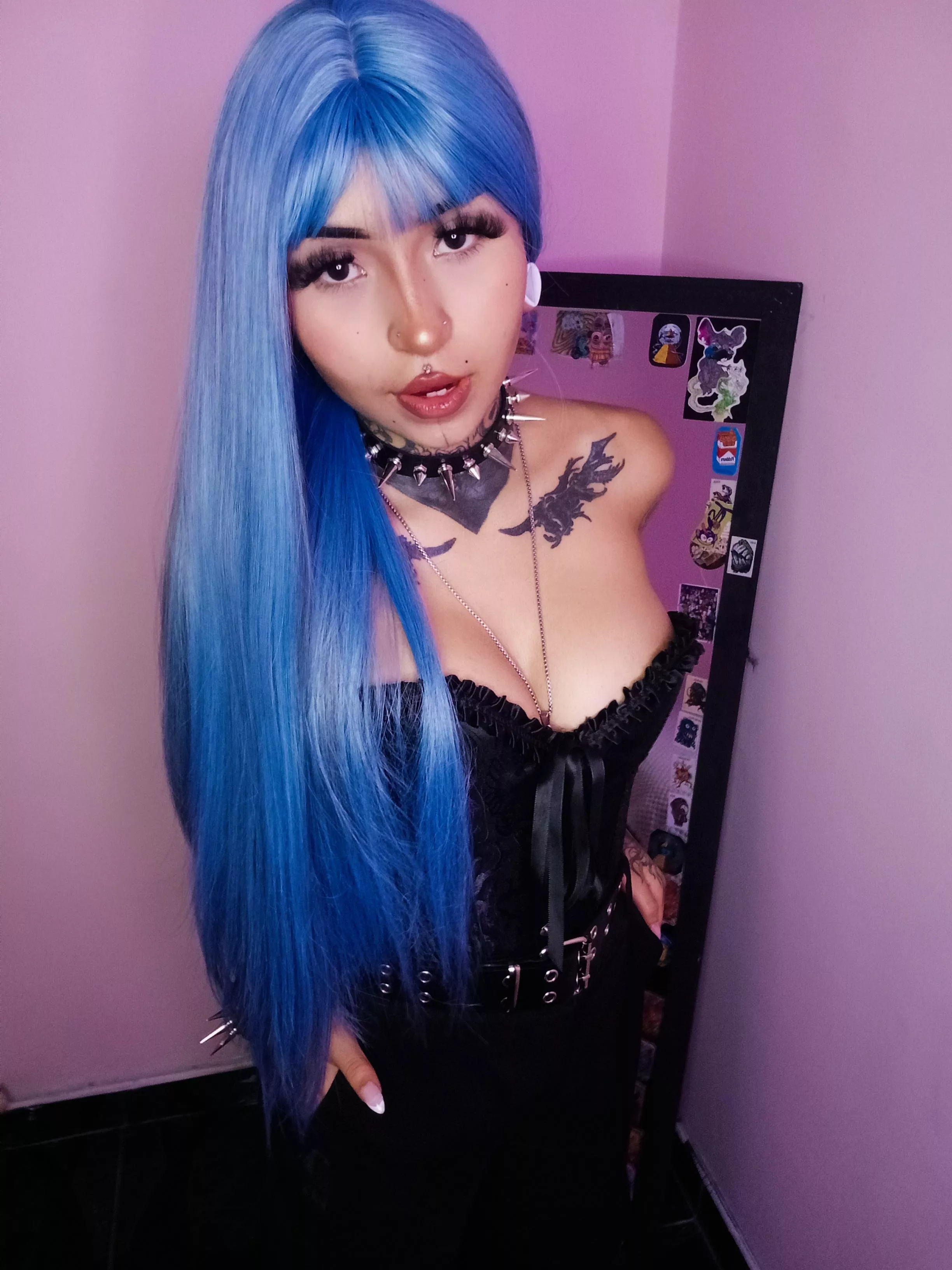 I was excited for blue hair posted by PixieJinxxx