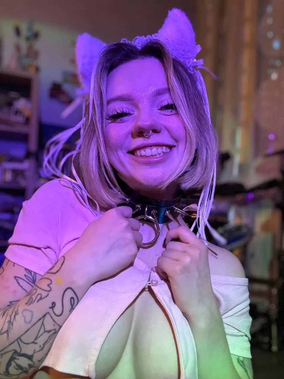 If I'm wearing the collar, I'm ready to play posted by PrettyGirlHotness