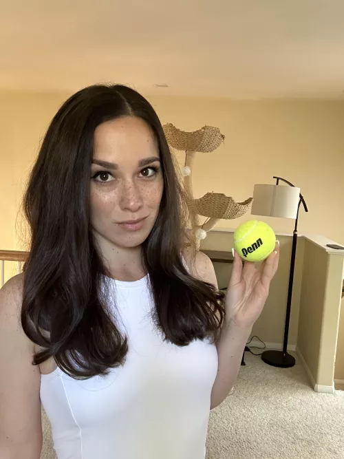 Im off to play some tennis with friends. by AlanaAraya