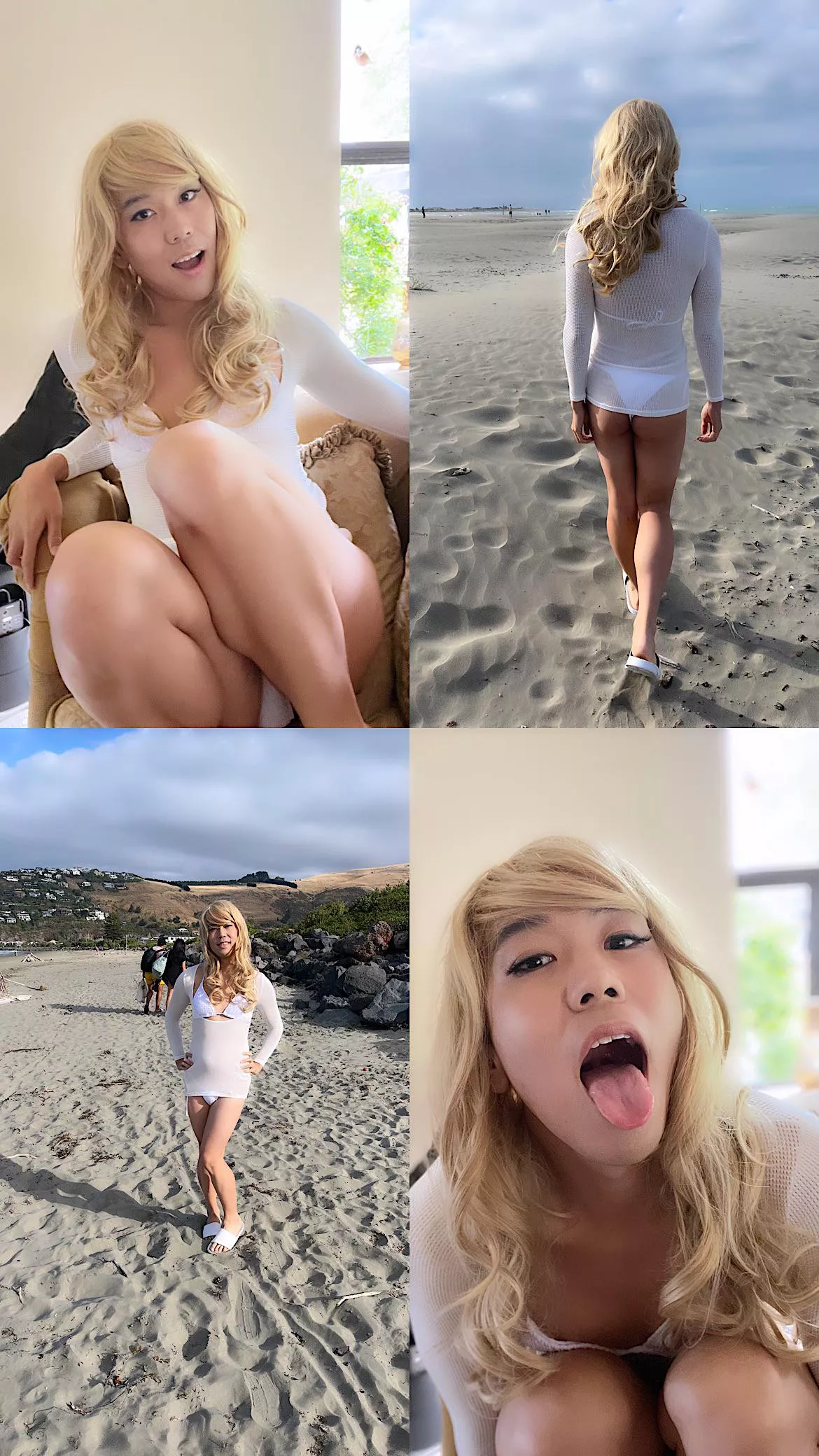 I’m such a dumb sissy that I go out dressed like this now 🙈 posted by Xdressingboardgamer