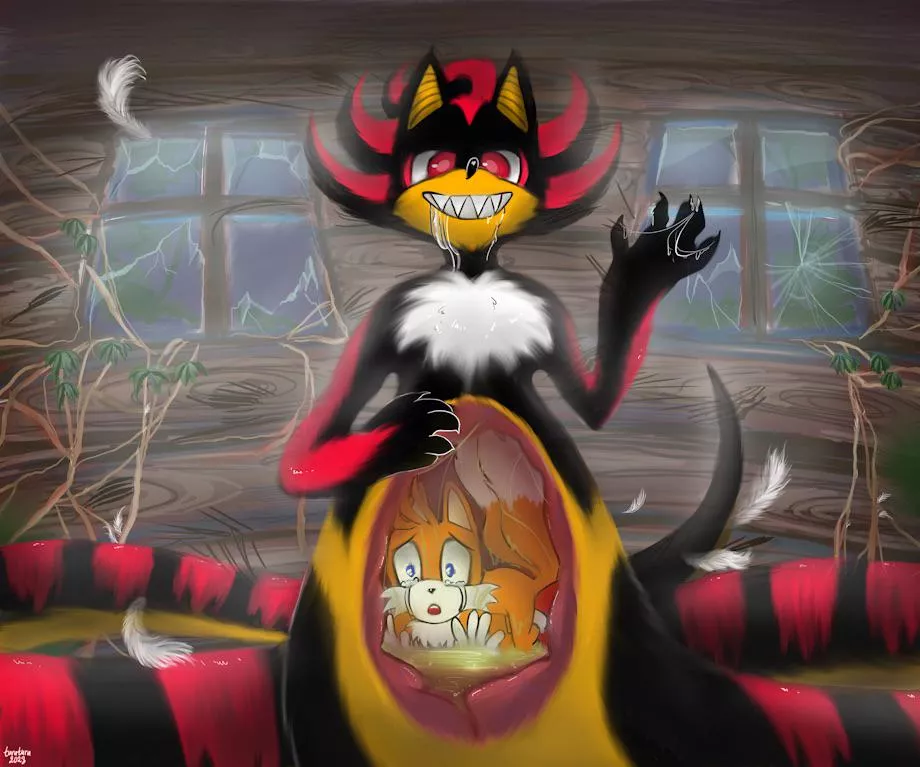 {image} Naga Shadow vore Tails (YTZOLOTOIUwU) [general] [oral] [sonic] posted by Big-Reach-4241