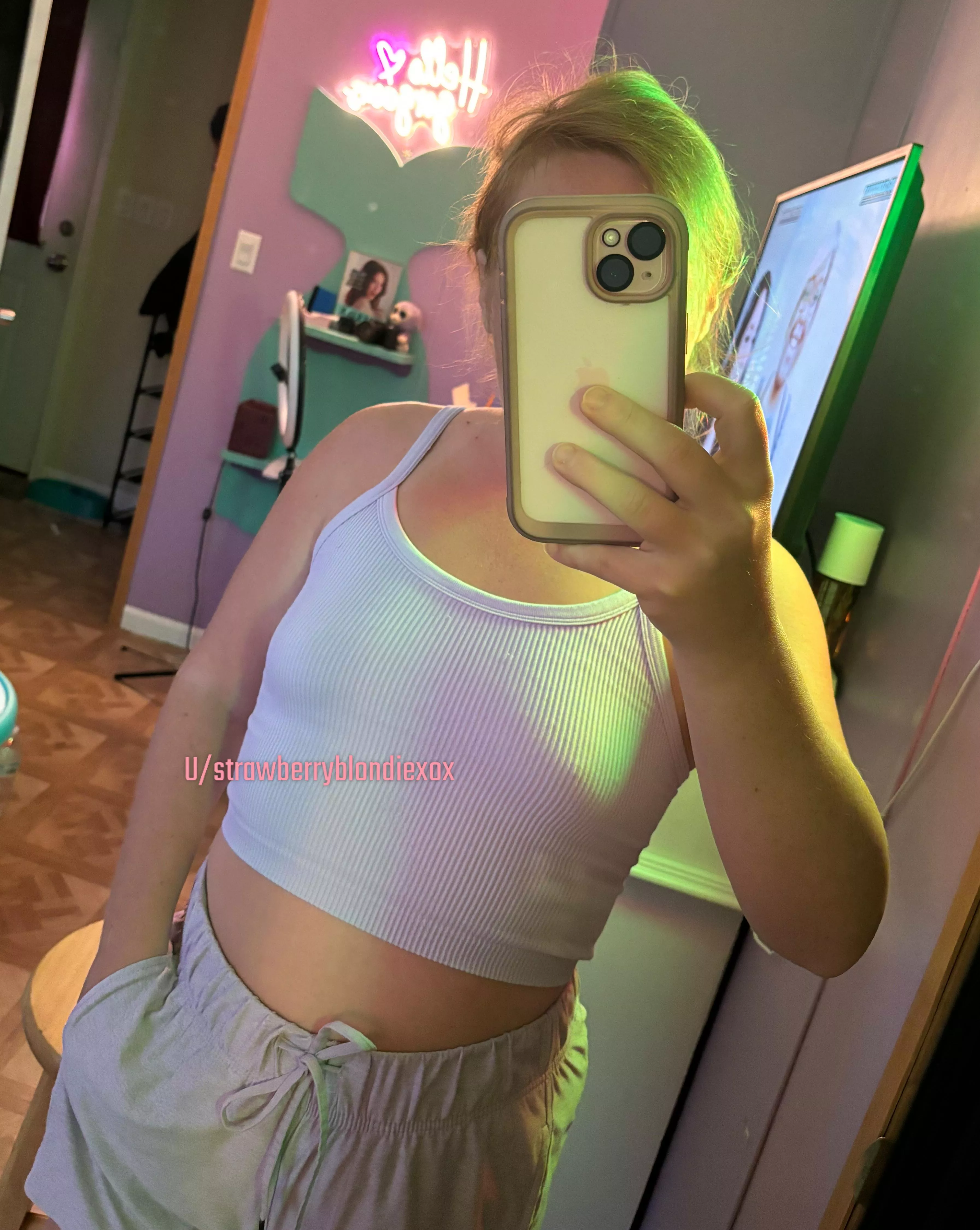 It’s purple themed braless Tuesday! posted by StrawberryBlondiexox