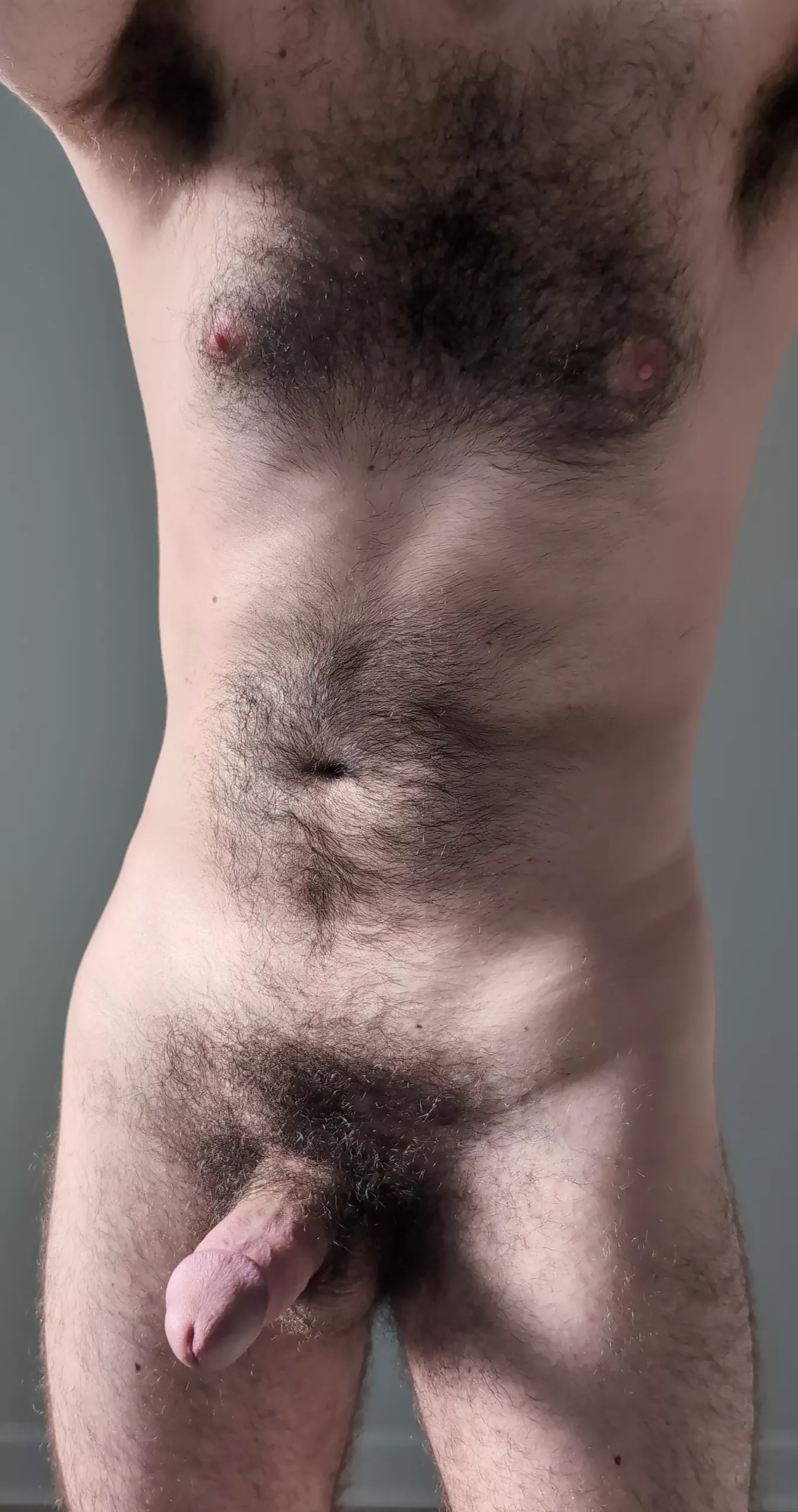 Lifting up my arms so you can get a good view of my hairy armpits posted by Rod-Hard7