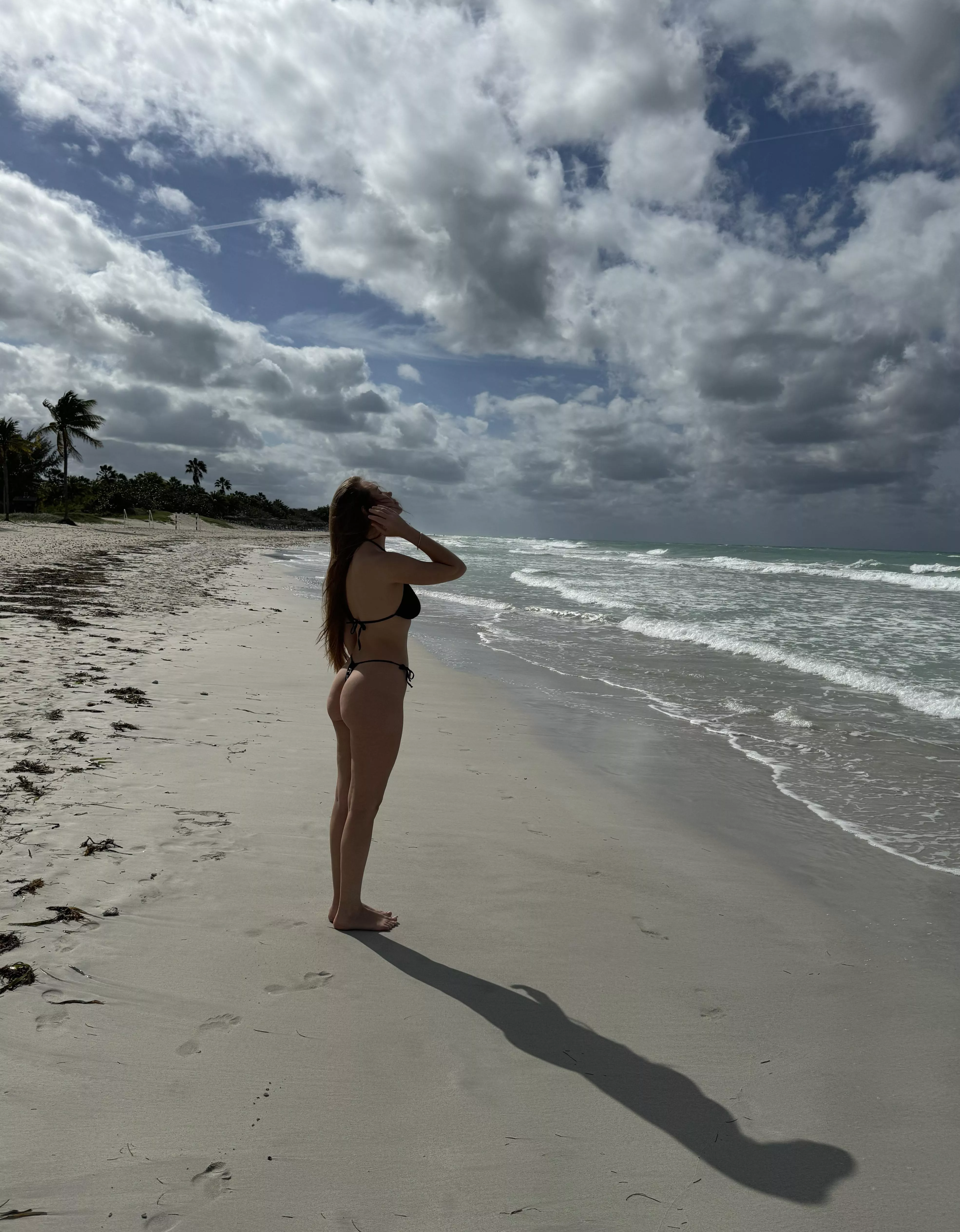 Lots of beautiful beach view and very little bikini posted by MistressOfArousal