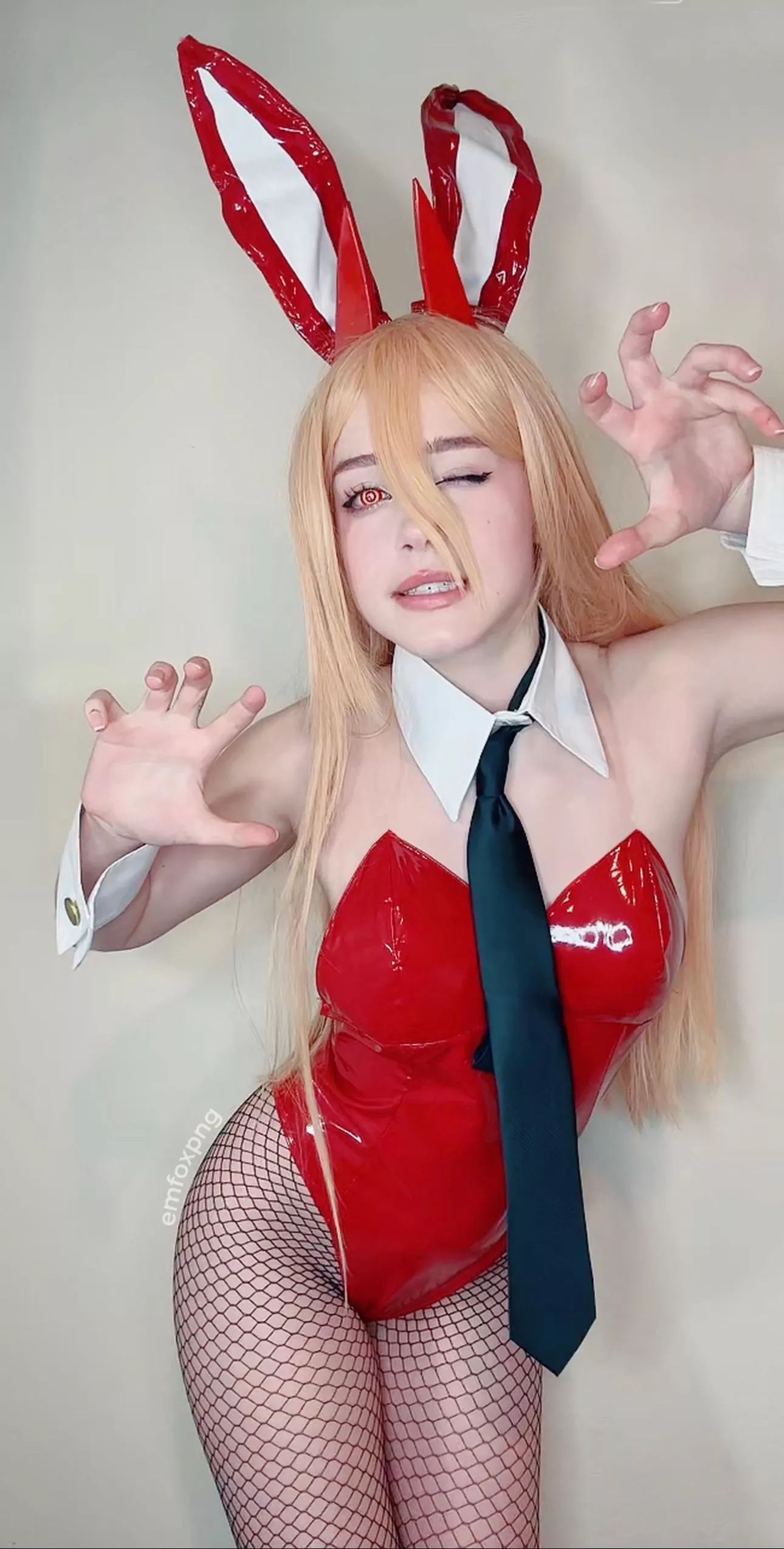 My Bunny Power Cosplay from Chainsaw Man posted by Emfoxpng