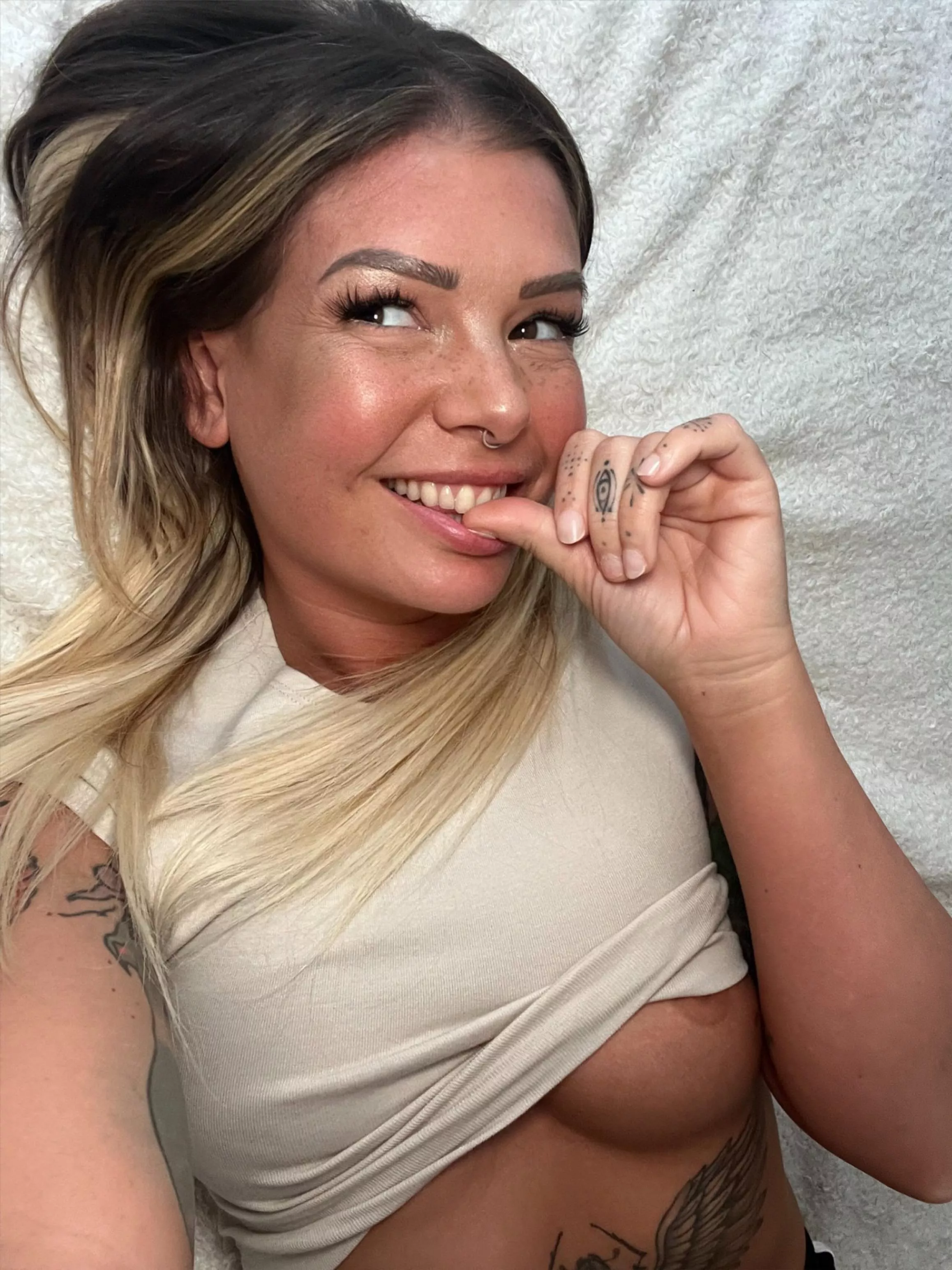 My freckles need kisses please posted by grandmas_beachouse