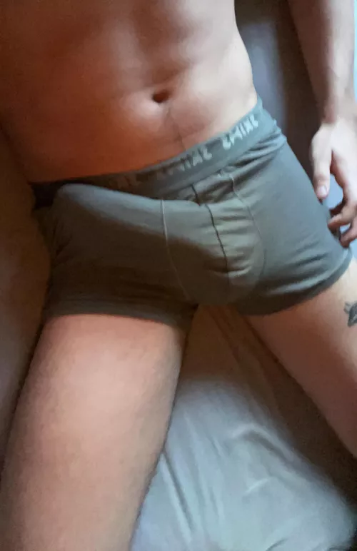 my underwear can barely hold my 18 year old cock, could you hold it instead by AwesoMetass