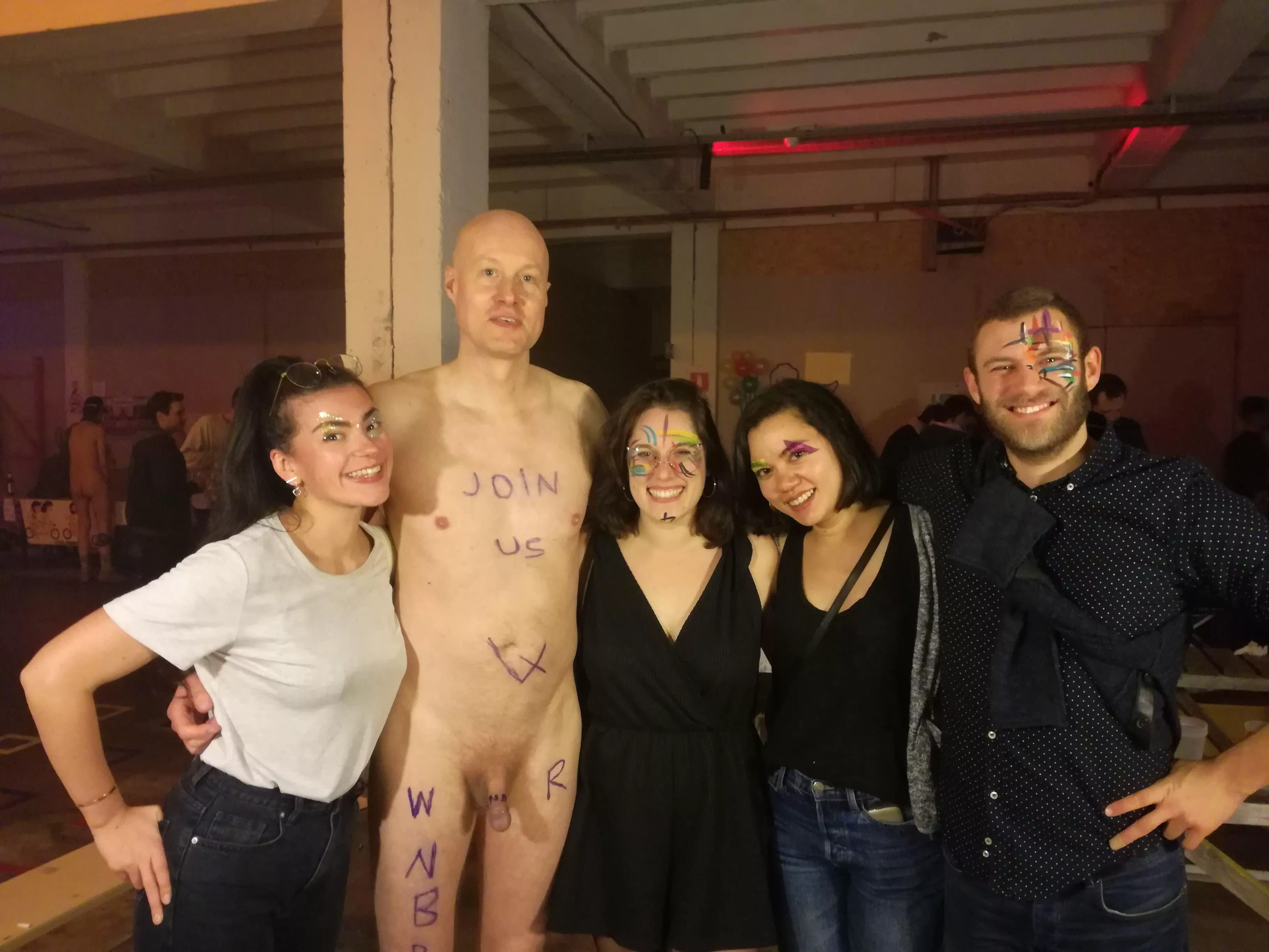 Nudist are very welcome at some parties in Brussels, the city I work as a high school teacher 😎  posted by ExcellentContract677