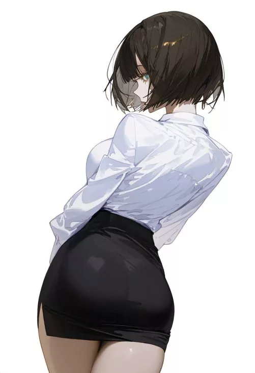 Office Lady  by CheetahSperm18