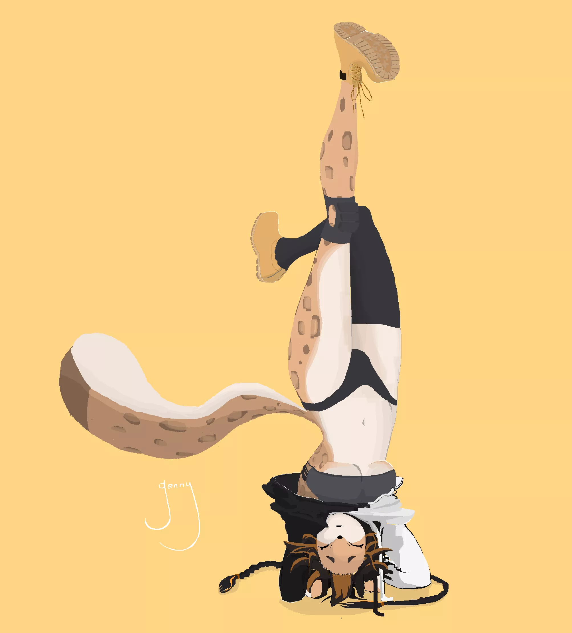 [Q]drew a friends extremely talented lil gal~ (open commmissions!) posted by genny_beans