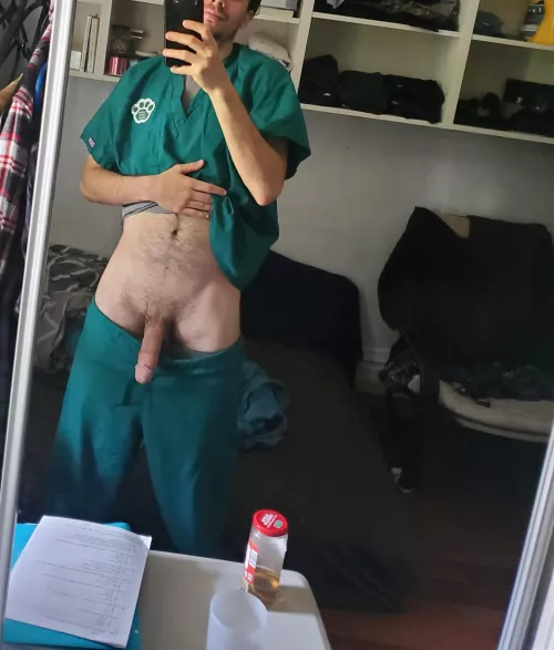 Rate my dick in scrubs  by Historical_Kick_9806