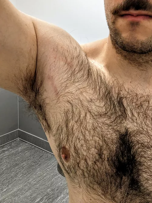 Sorry, I'm a bit sweaty from work by snowman861