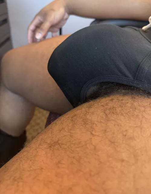 stretching these briefs out by ablackboysbrowneyes