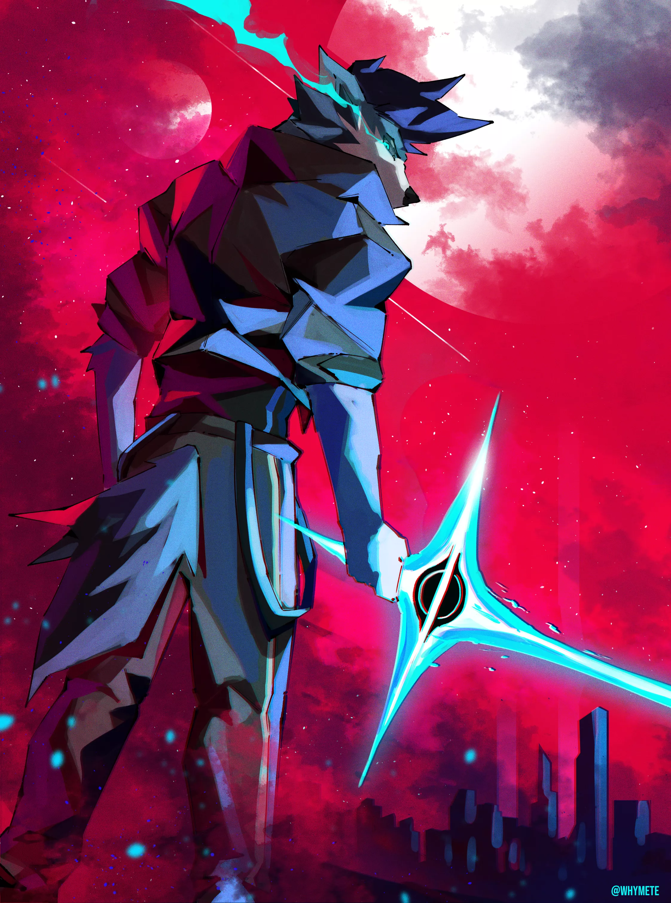 Sword Art by me (@whymete) on twitter posted by RedMete