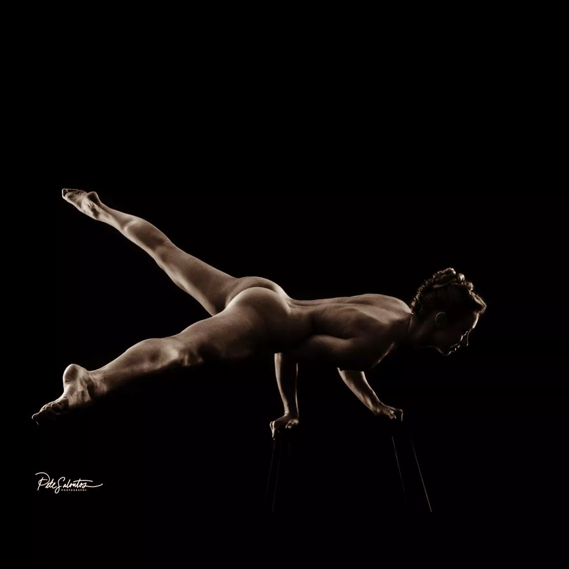 Think you could do this pose? posted by bendy-blonde