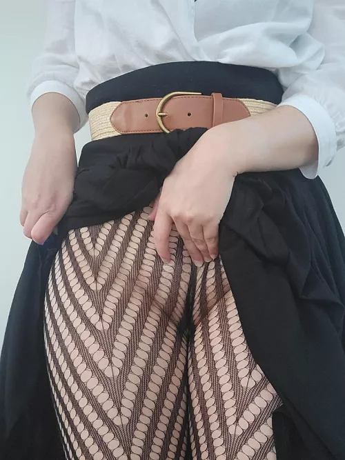 This pair of tights has such a mesmerizing pattern by MarieAtwood