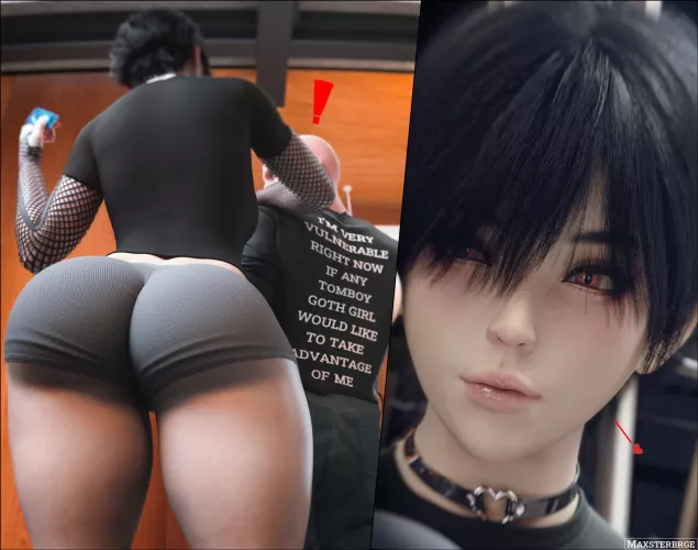 Vulnerable to tomboys [@Maxsterbrge] by masterbrge