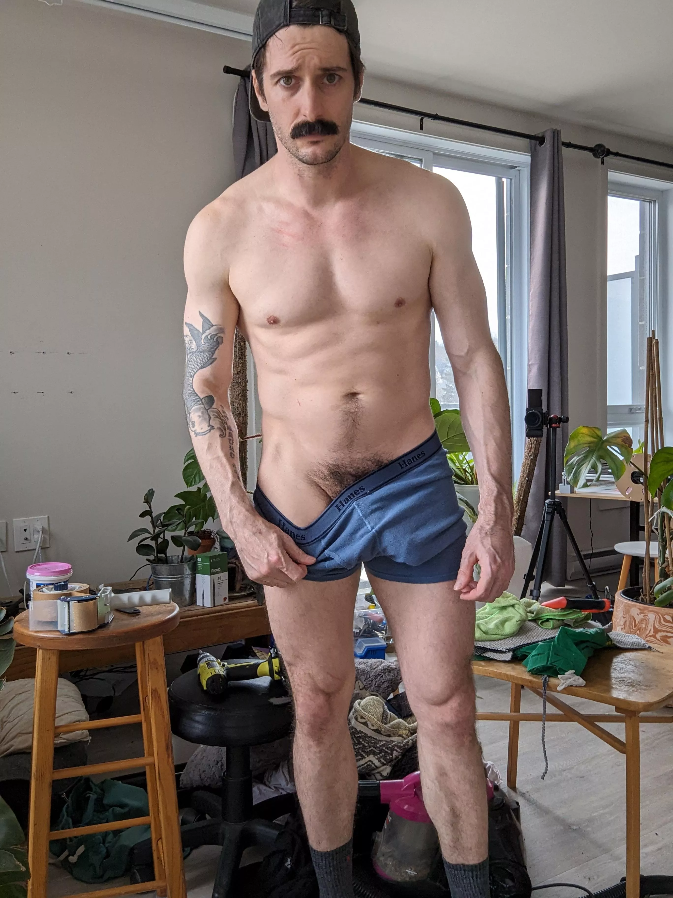 worked hard in these, now my bush needs a sniffer posted by OutsideDrive9784