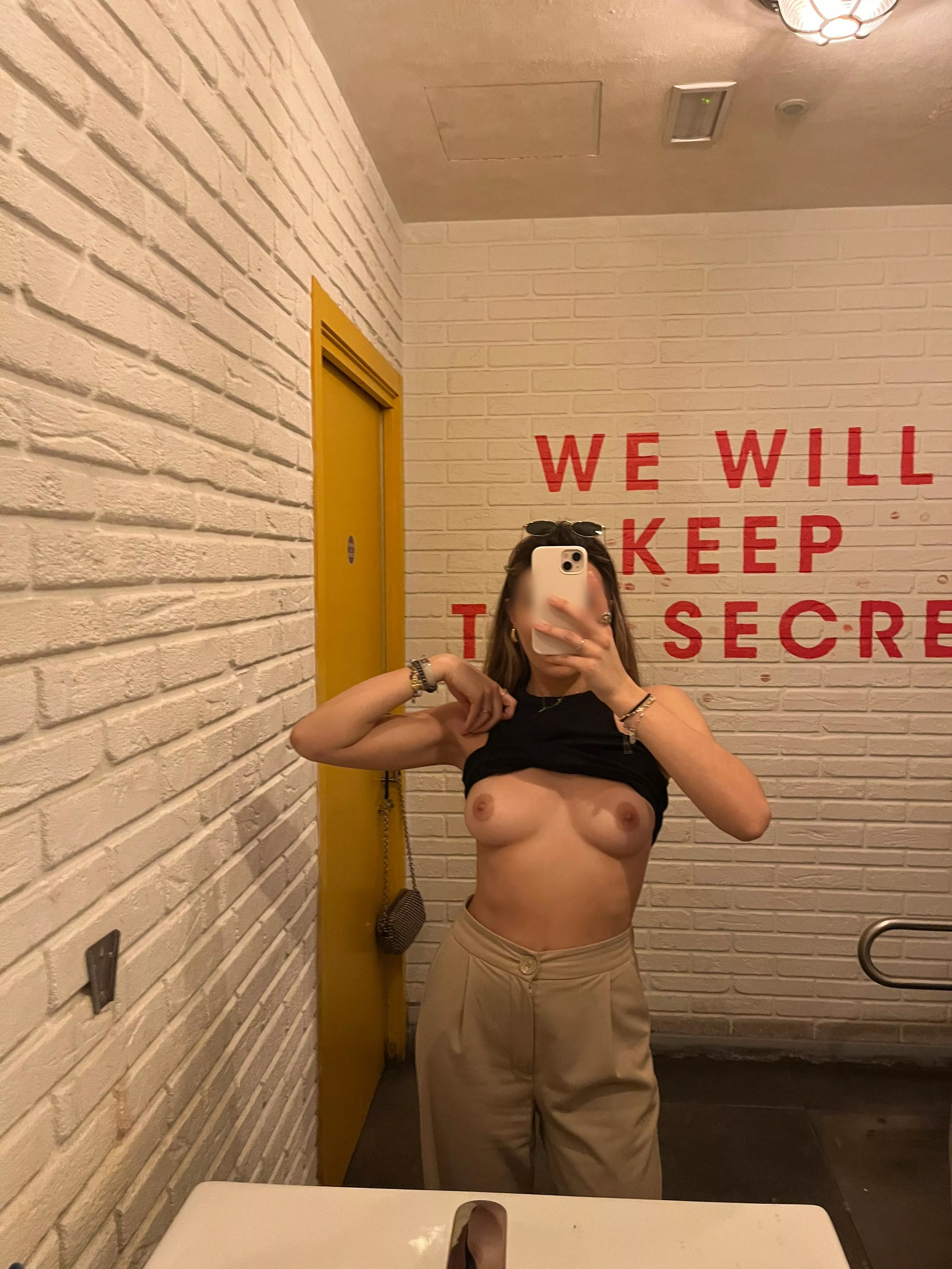 Would people notice my top is just a bra? Thinking of going out for coffee like this posted by chemagill