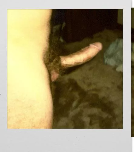 (53) What’s your honest opinion of 1980s polaroid pic of my cock- hairy natural me 😳? posted by blackoutram23