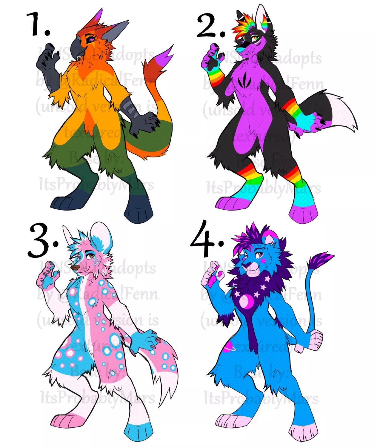 Adoptable Batch 1 posted by NeaIsACat