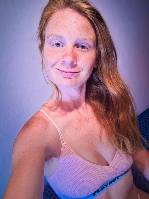 Barefaced redhead bliss @redlilyrose19 by Redlilyrose