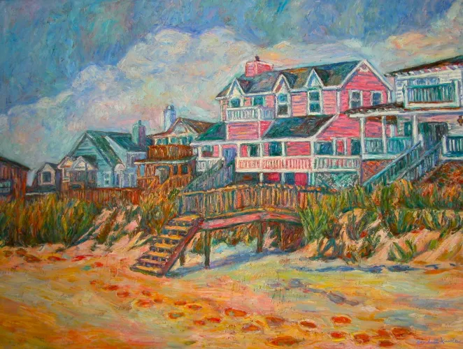 Beach Houses at Pawleys Island by 11Catalina