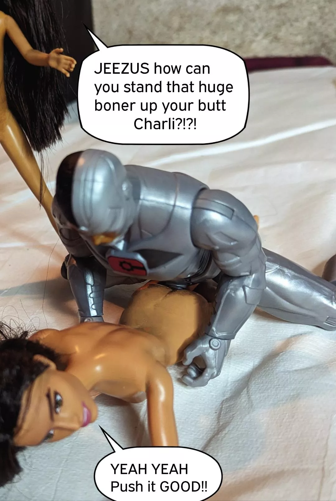 Charli & Nikki VS. Cyborg  posted by Ghna23