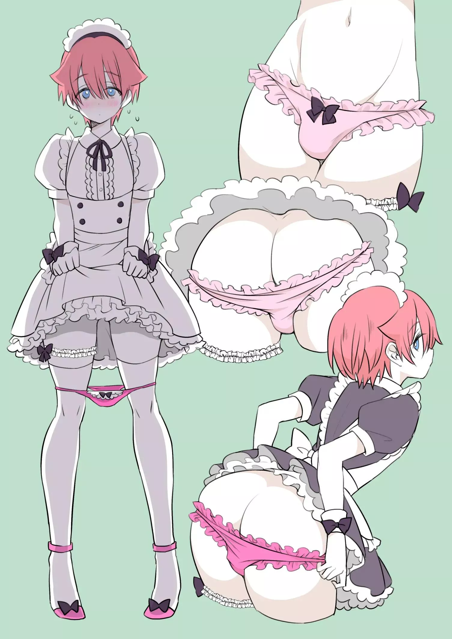 Cute Trap in Maid Outfit posted by Nino__222