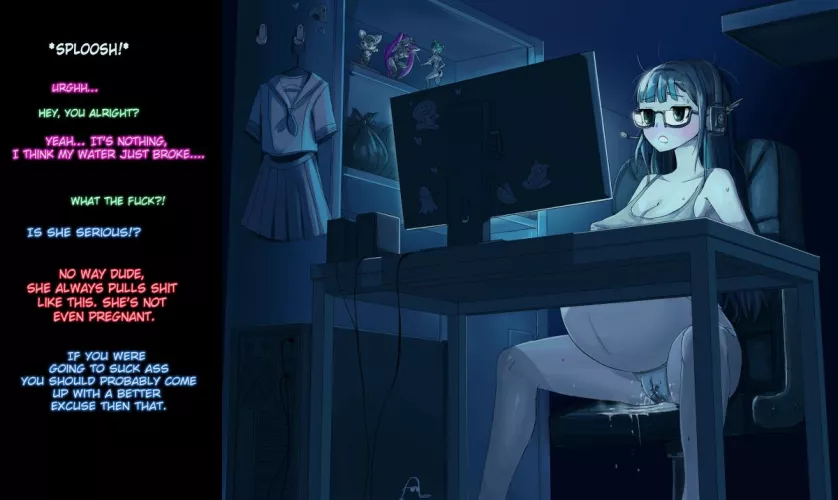 Gamer Girl's Priorities (JoeTheStone) by HeavyLancerthe8th