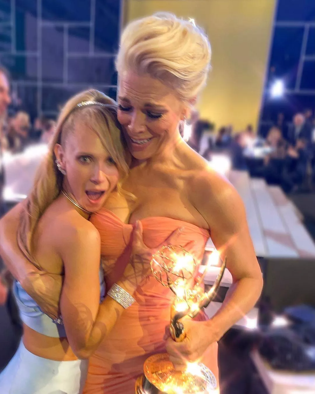 Hannah Waddingham posted by Quadtits