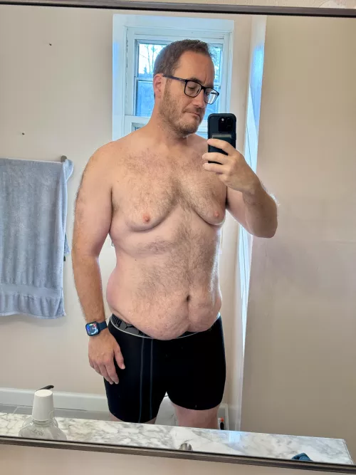 Headed for a 7.5 mile run before work. Who am I?!? (42) by runningthefataway