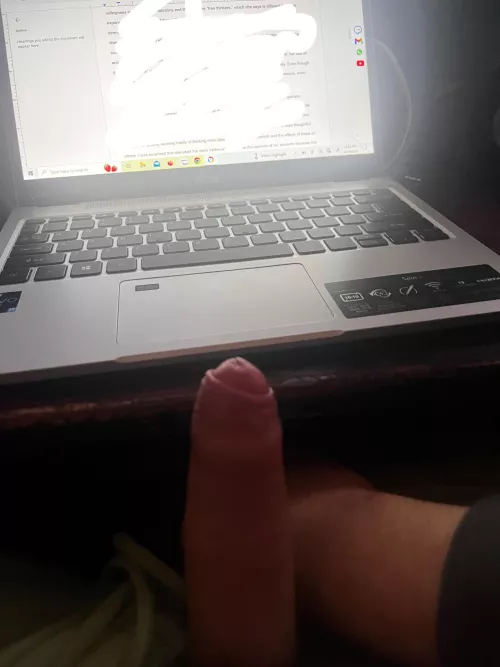 How do i concentrate on my essay when this keeps coming back 😩 by This-Advance5396